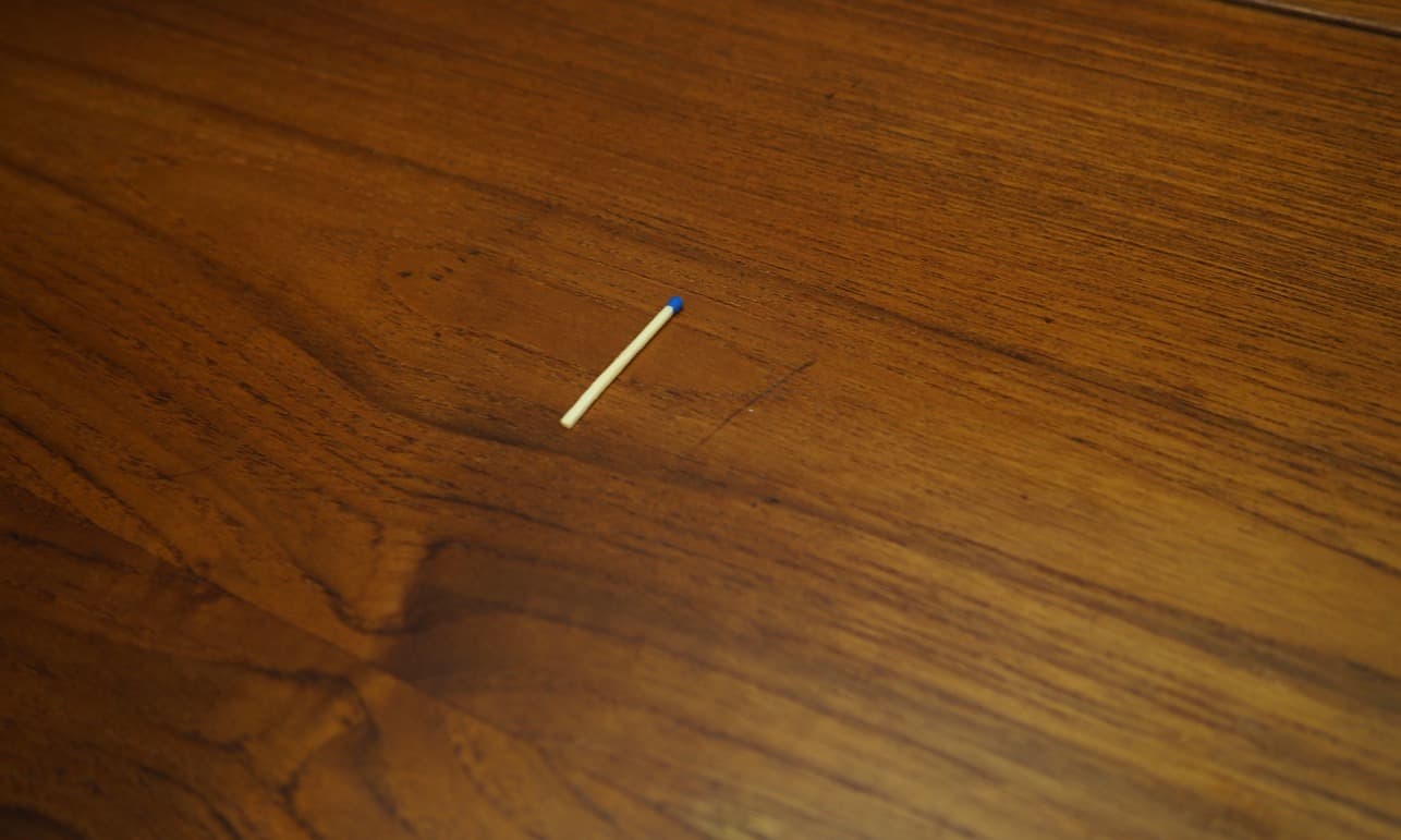 Coffee table, brown teak, Denmark, 1970s. - 49983