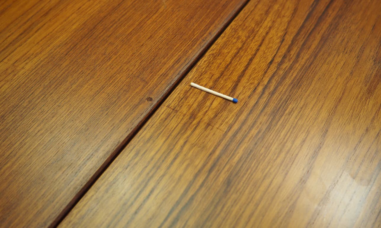 Coffee table, brown teak, Denmark, 1970s. - 49982