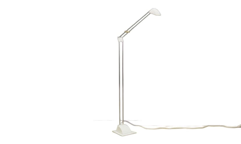 Lampa podłogowa, srebrny, metal, Dania, lata 70.