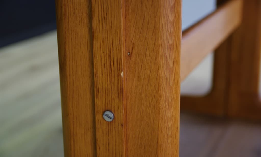 Oval Table, light brown ash, Skovby Møbelfabrik, Denmark, 1960s - 45198