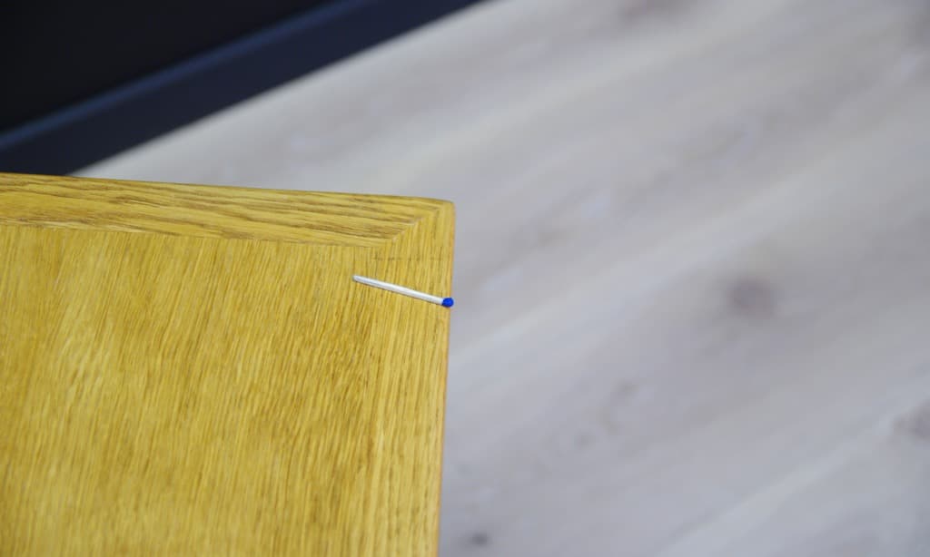 Stolik kawowy, jesion żółty, proj. H. J. Wegner, Andreas Tuck, Dania, lata 60. - 45194