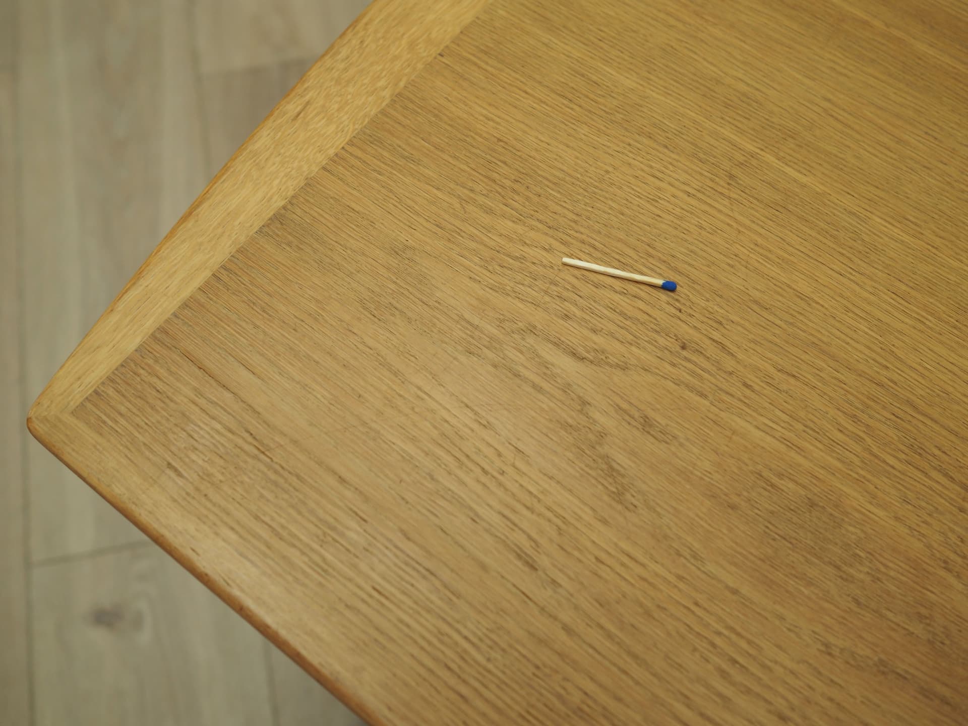 Coffee table, yellow ash, Denmark, 1970s - 49741