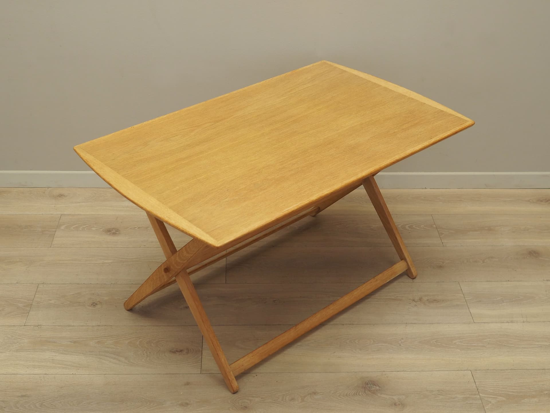 Coffee table, yellow ash, Denmark, 1970s - 45181