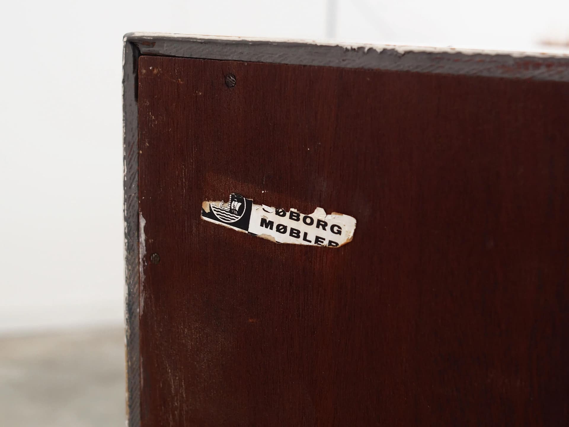 Sekretarzyk, jesion szary, proj. B. Mogensen, dla Søborg Møbelfabrik, Dania, lata 60. - 45398