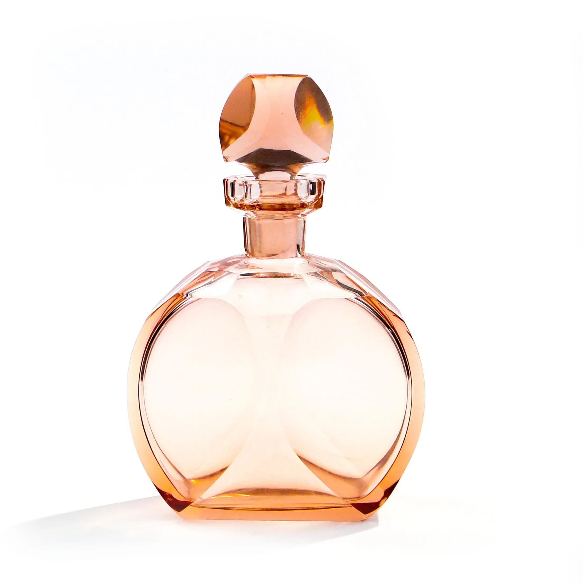 Karafka, kryształ transparentny, Moser, Czechy, lata 60. - 45484