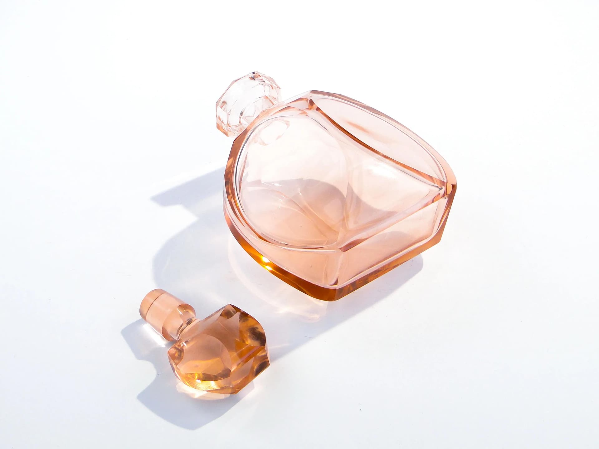 Karafka, kryształ transparentny, Moser, Czechy, lata 60. - 45491