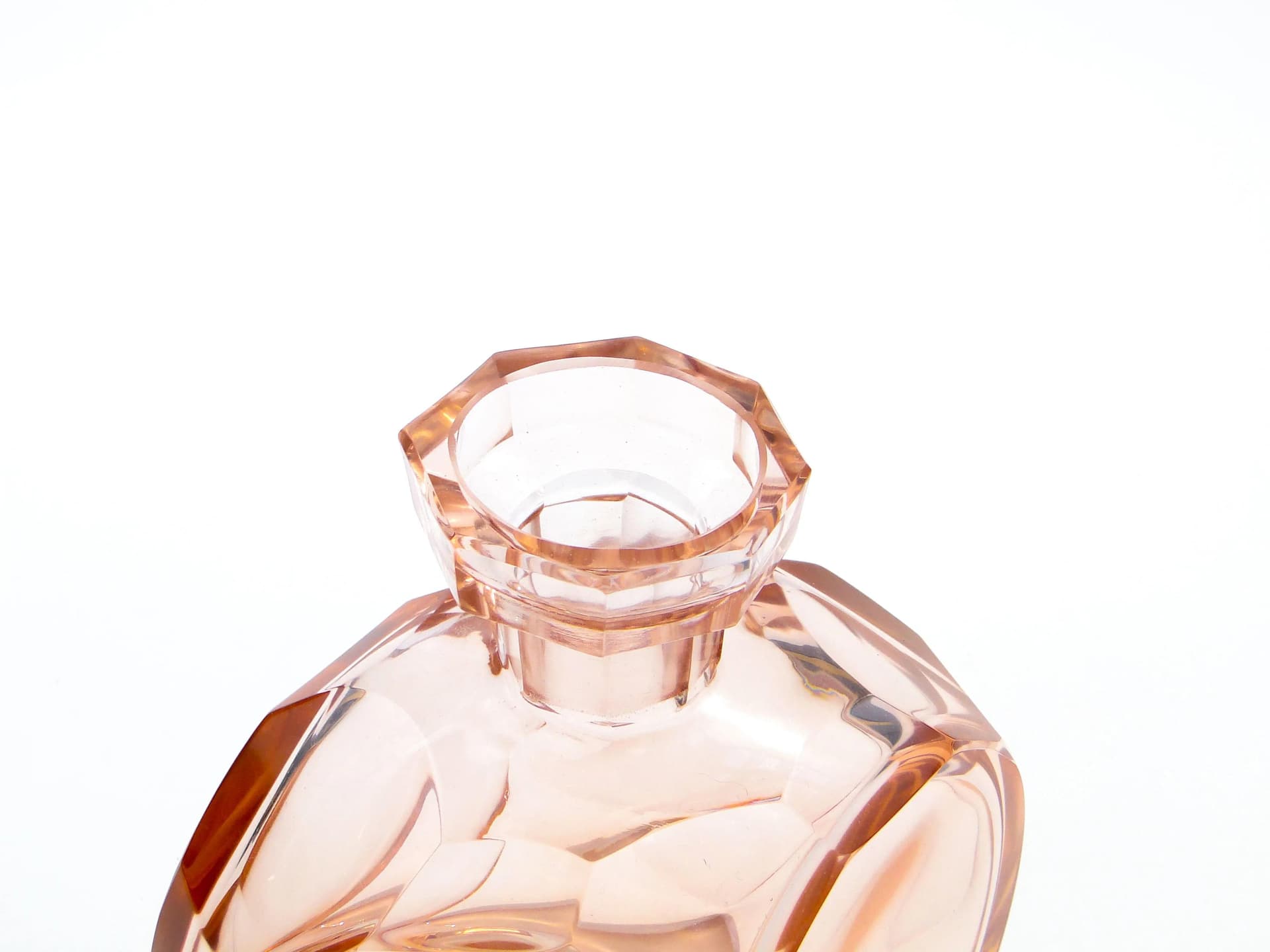 Karafka, kryształ transparentny, Moser, Czechy, lata 60. - 45489