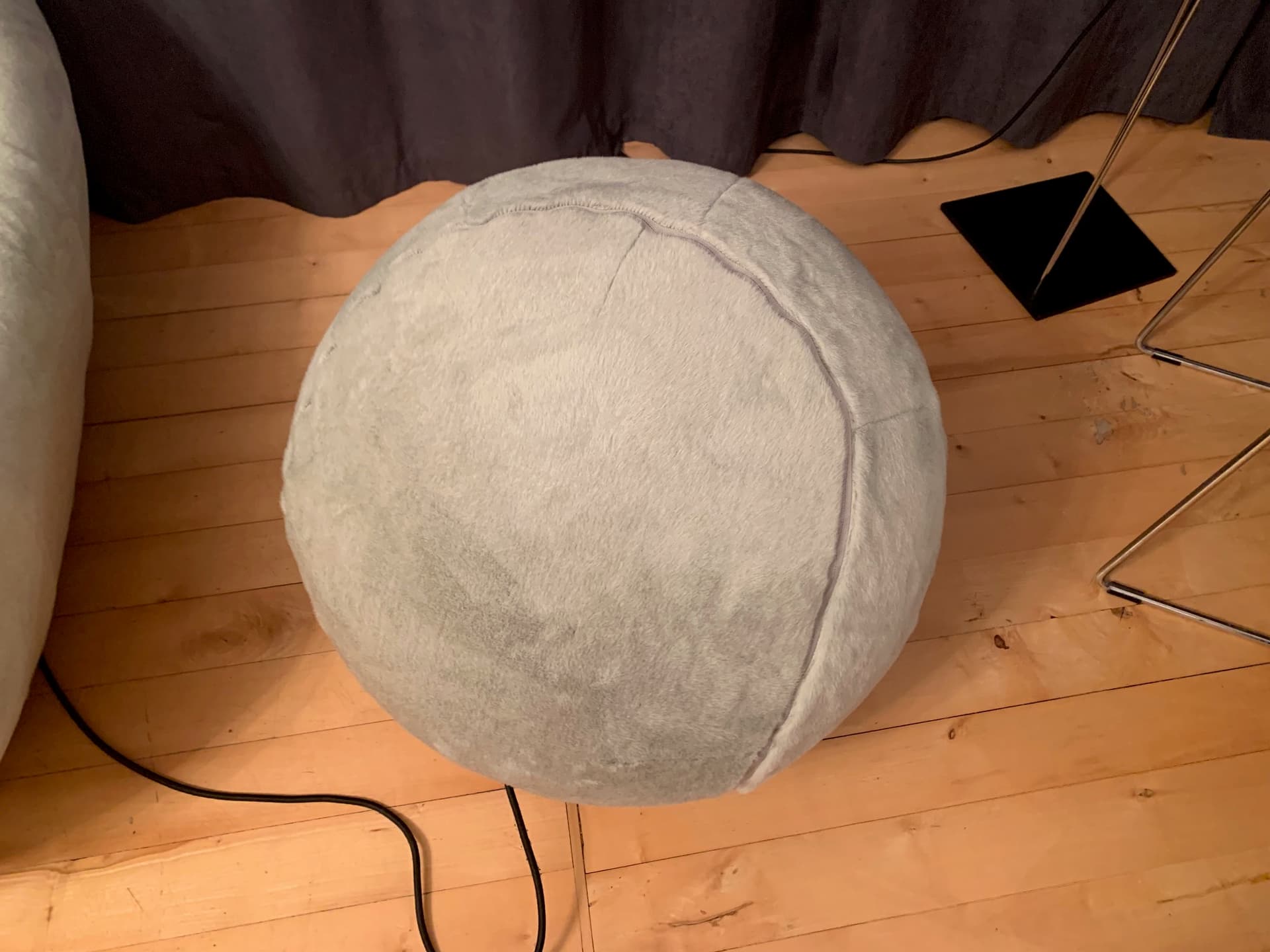 Fotel Big Mama, velvet beżowy, proj. G. Pesce, B&B Italia, Włochy - 45626