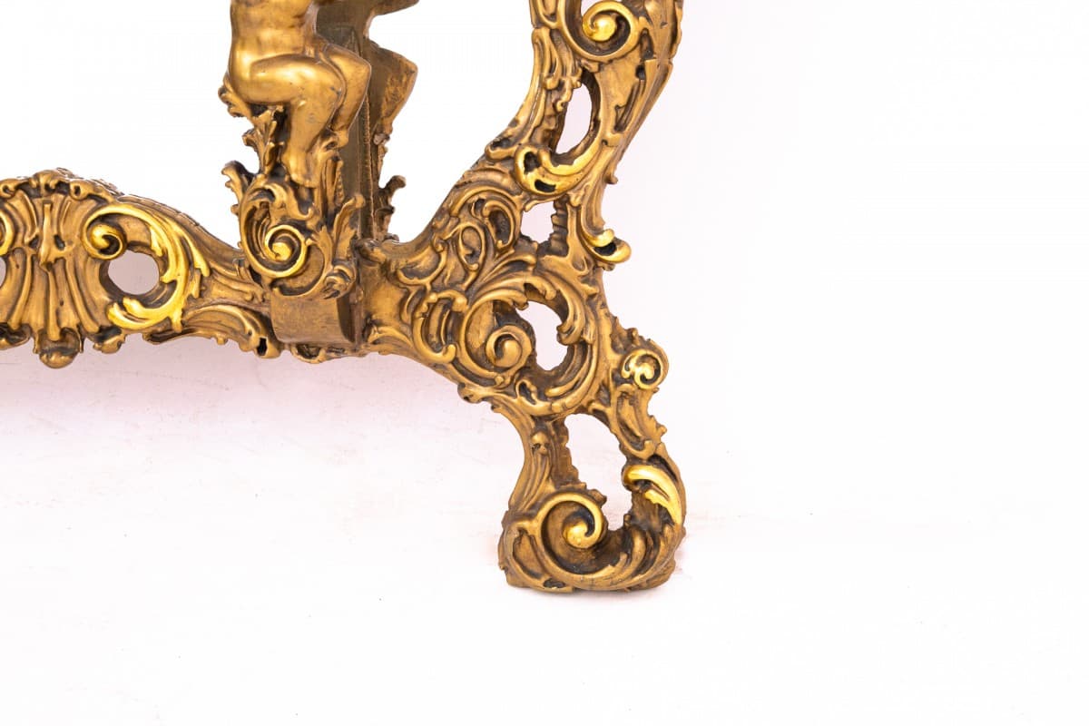 Golden Mirror in Wooden Frame, Baroque, Italy, Early 20th Century - 47669