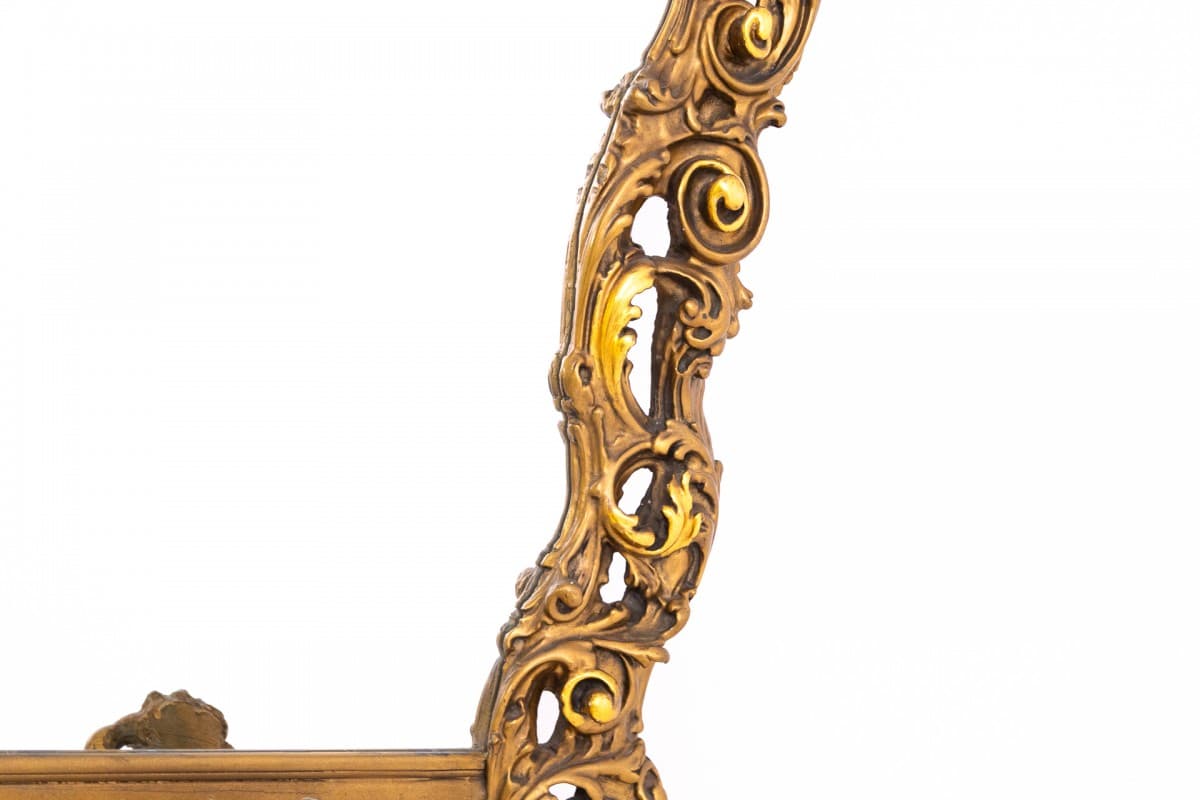 Golden Mirror in Wooden Frame, Baroque, Italy, Early 20th Century - 47667