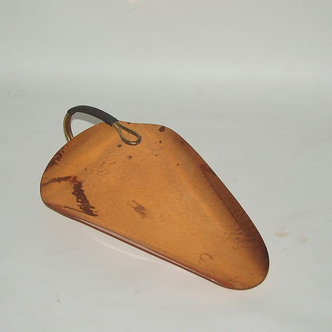 Decorative platter Mid-century, copper, 1960s. - 46580