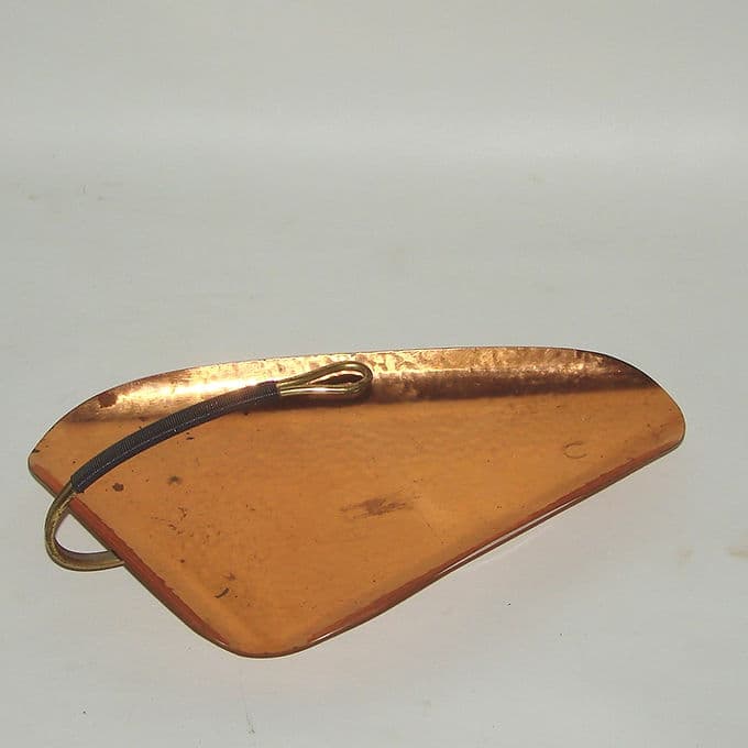 Decorative platter Mid-century, copper, 1960s. - 46582