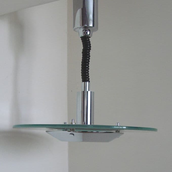 Chrome Pendant Lamp, Helestra, Germany, 1970s - 46536