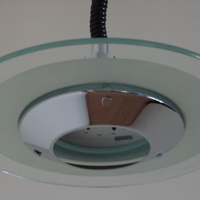 Chrome Pendant Lamp, Helestra, Germany, 1970s - 46537