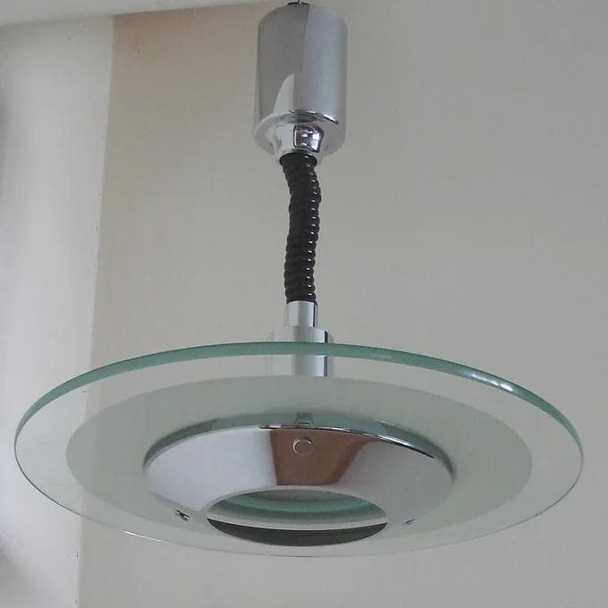 Chrome Pendant Lamp, Helestra, Germany, 1970s - 46535