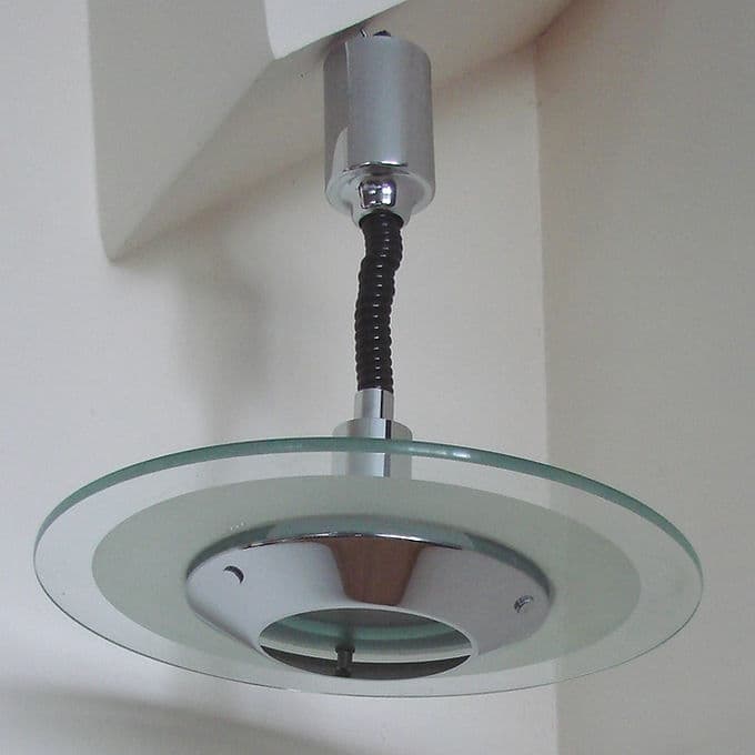 Chrome Pendant Lamp, Helestra, Germany, 1970s - 46534