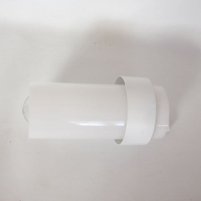 Wall Sconce Modern, white, metal, Denmark, 1970s. - 46702