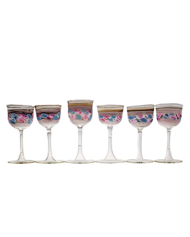 Kieliszki do nalewki, Niemcy, lata 70 - WYMIARY