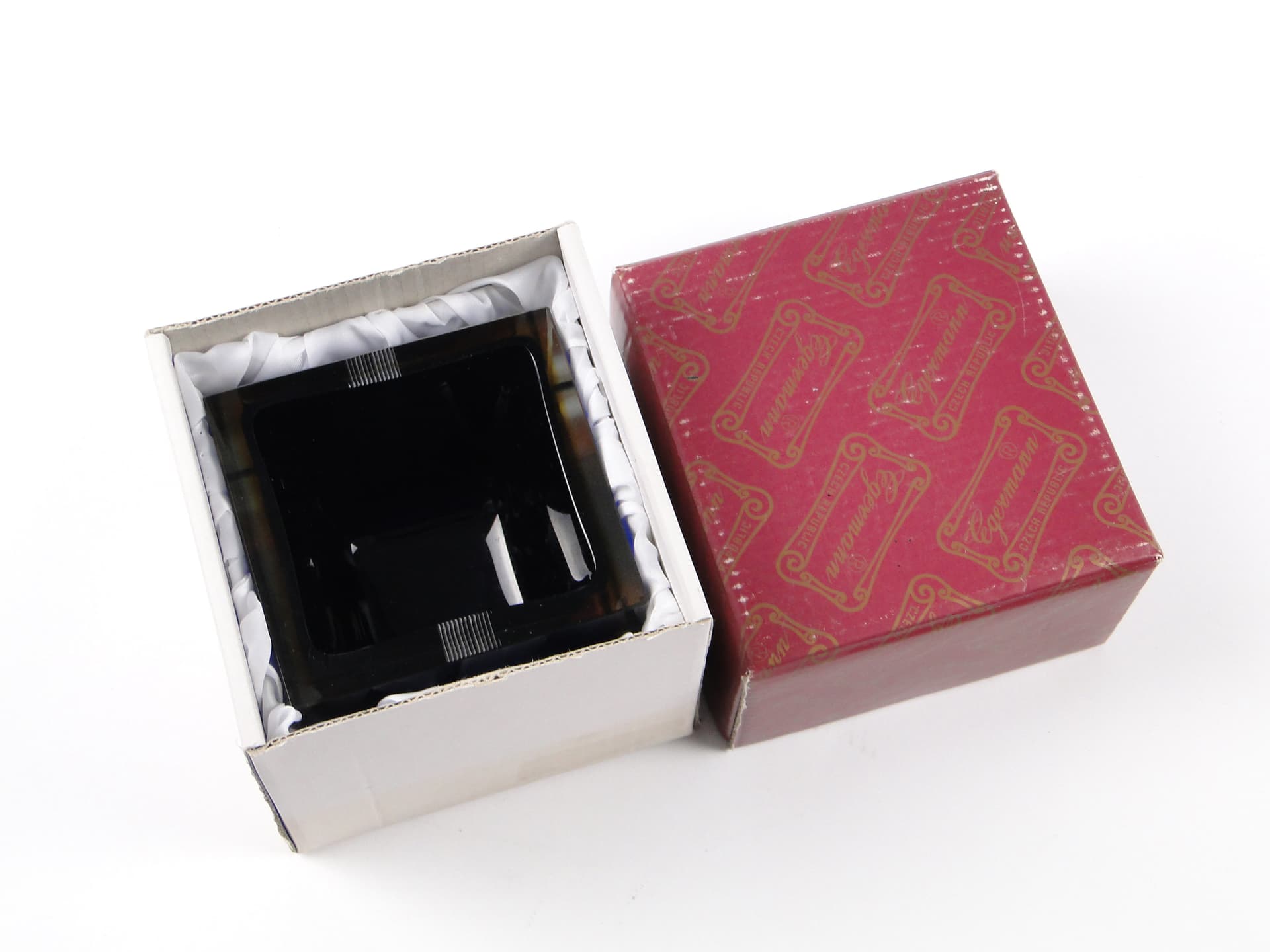 Przybornik, multikolor, szkło, proj. P. Hlava, Czechosłowacja, lata 60. - 47458