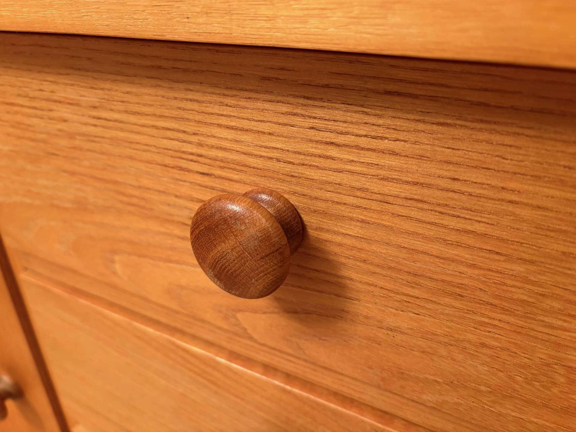 Sideboard, jasnobrązowy, buk, Niemcy, lata 60. - 79784