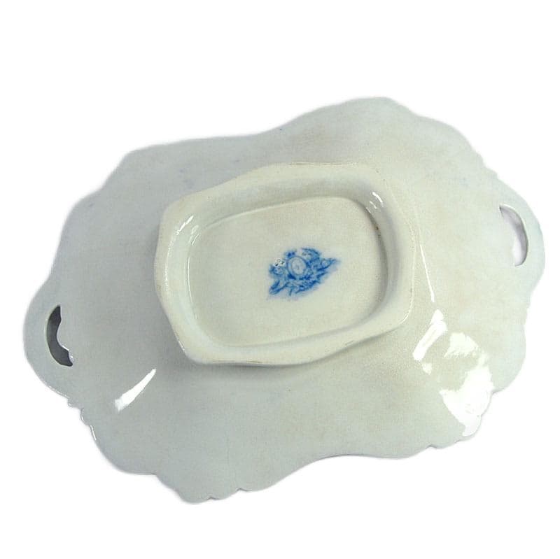 White Ceramic Decorative Platter, United Kingdom, 19th Century - 4682