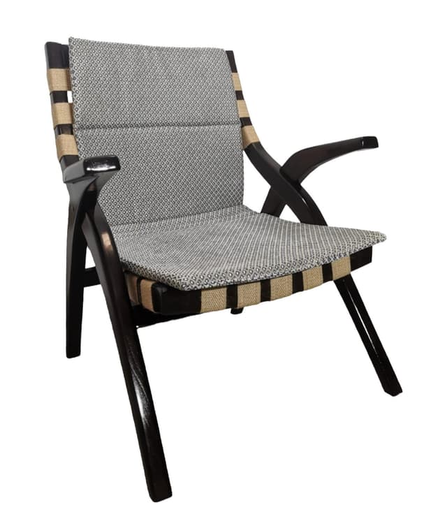 Chair, dark brown wood, Tatra Nabytok, Czechoslovakia, 1960s. - DIMENSION