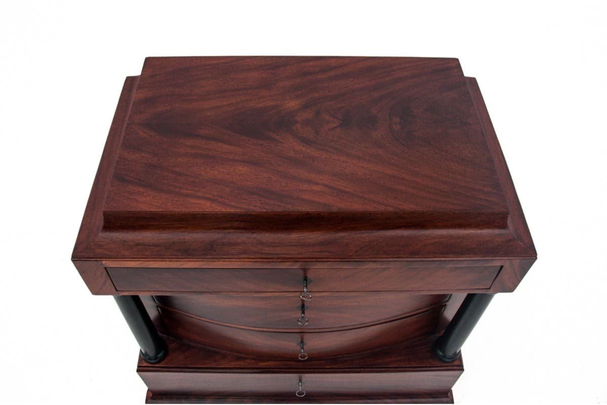 Mahoniowa komoda, Norwegia, lata 80. XIX wieku - 47793