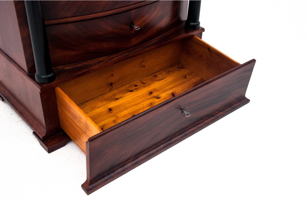 Mahoniowa komoda, Norwegia, lata 80. XIX wieku - 47792