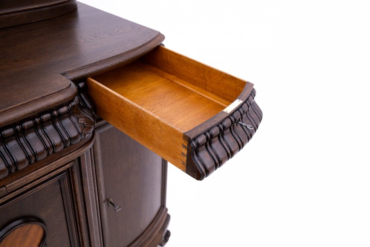 Dębowa komoda, Niemcy, lata 30. - 47806