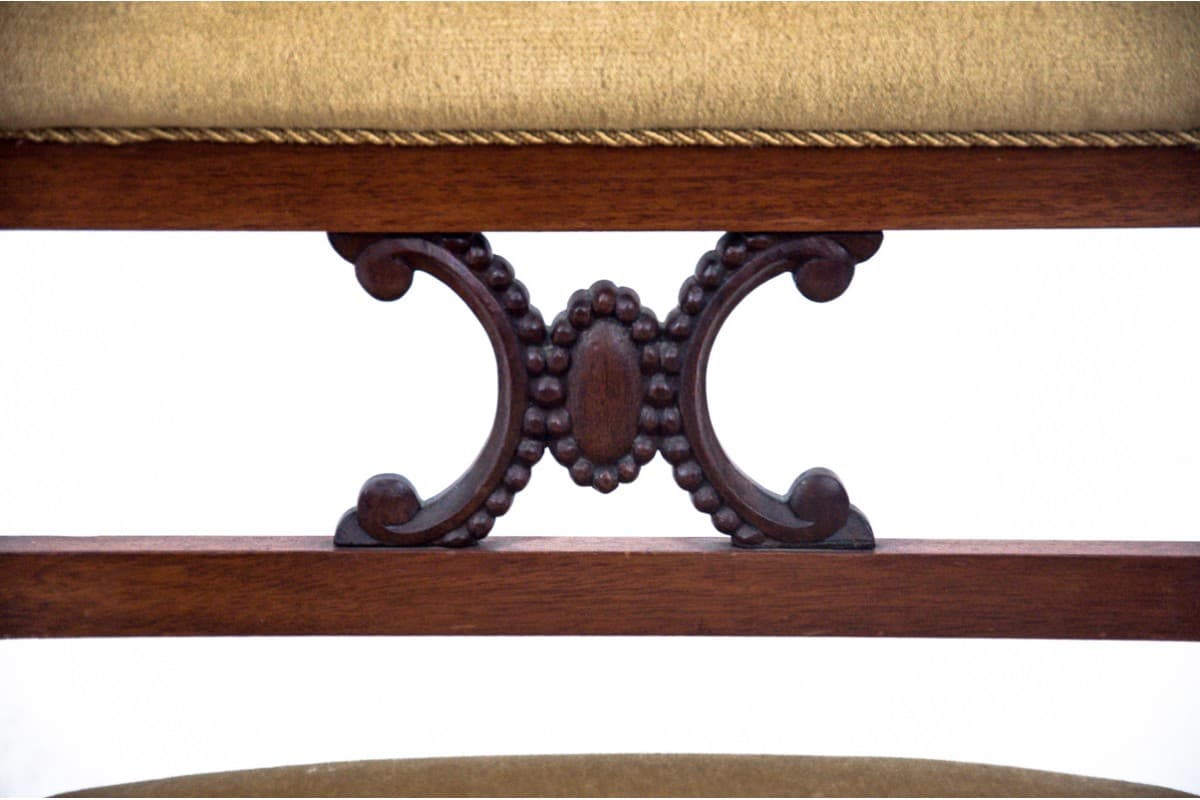 Orzechowy fotel, Skandynawia, lata 20. - 47311