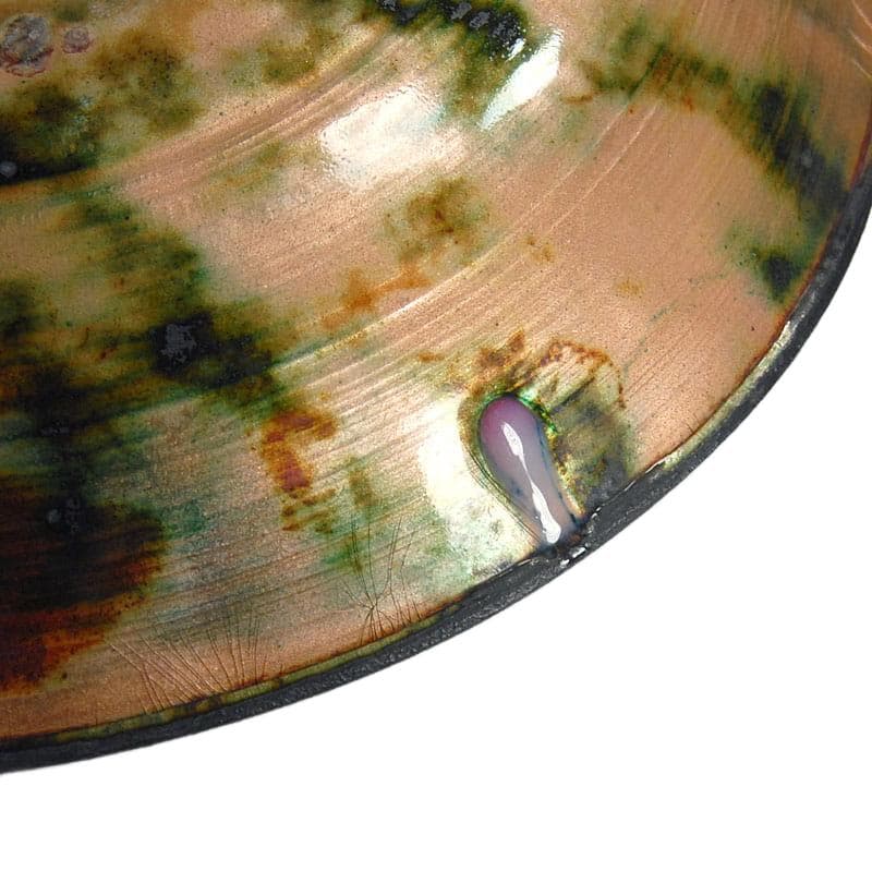 Miedziana patera emaliowana, Hiszpania, lata 70. - 4750