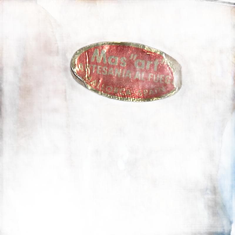 Miedziana patera emaliowana, Hiszpania, lata 70. - 4752