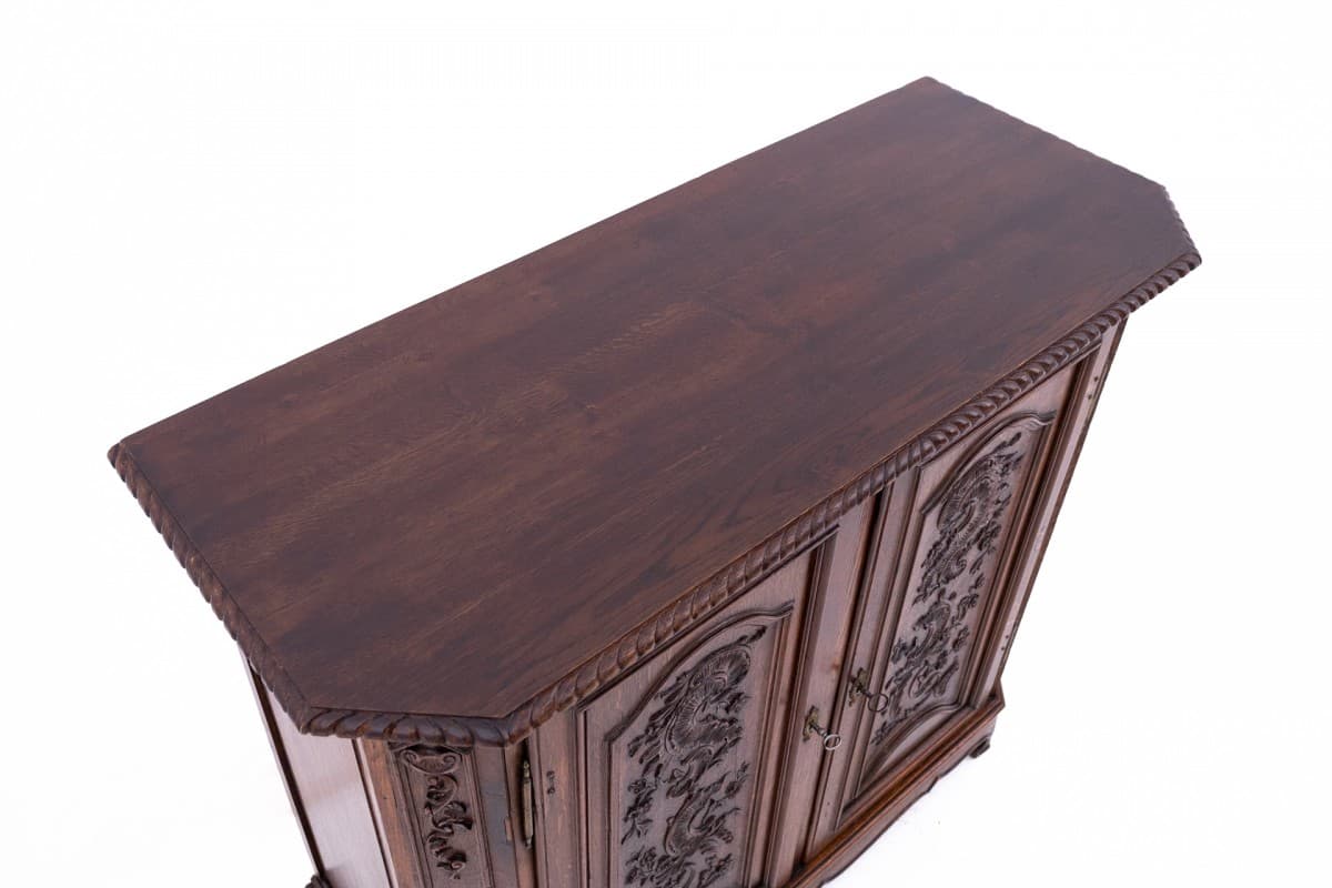 Brązowa komoda, Francja, lata 80. XIX wieku - 49397