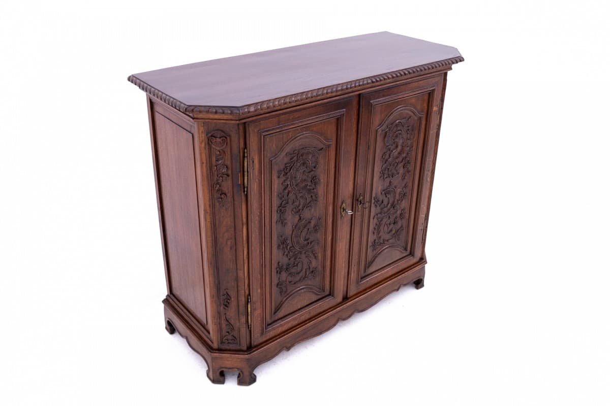 Brązowa komoda, Francja, lata 80. XIX wieku - 49395