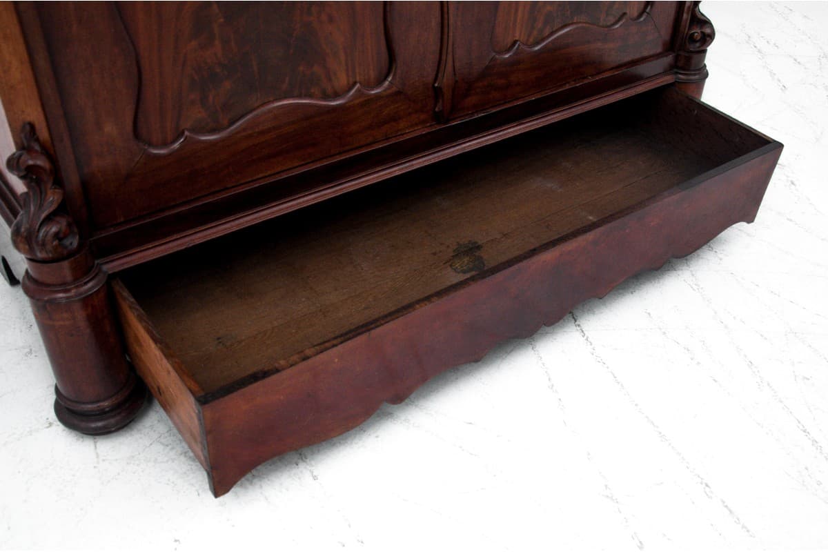 Mahogany Antique Wardrobe, France, Turn of the 19th and 20th Century - 49440