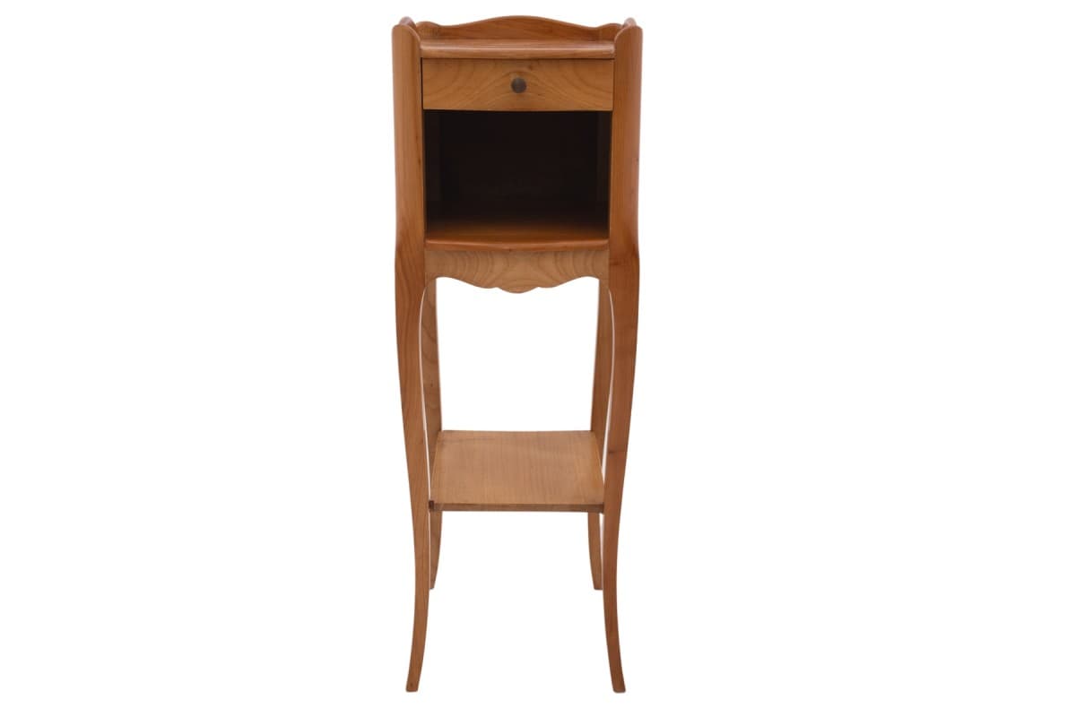 Bukowe stoliki nocne, styl secesyjny, Polska, lata 60. - 49553
