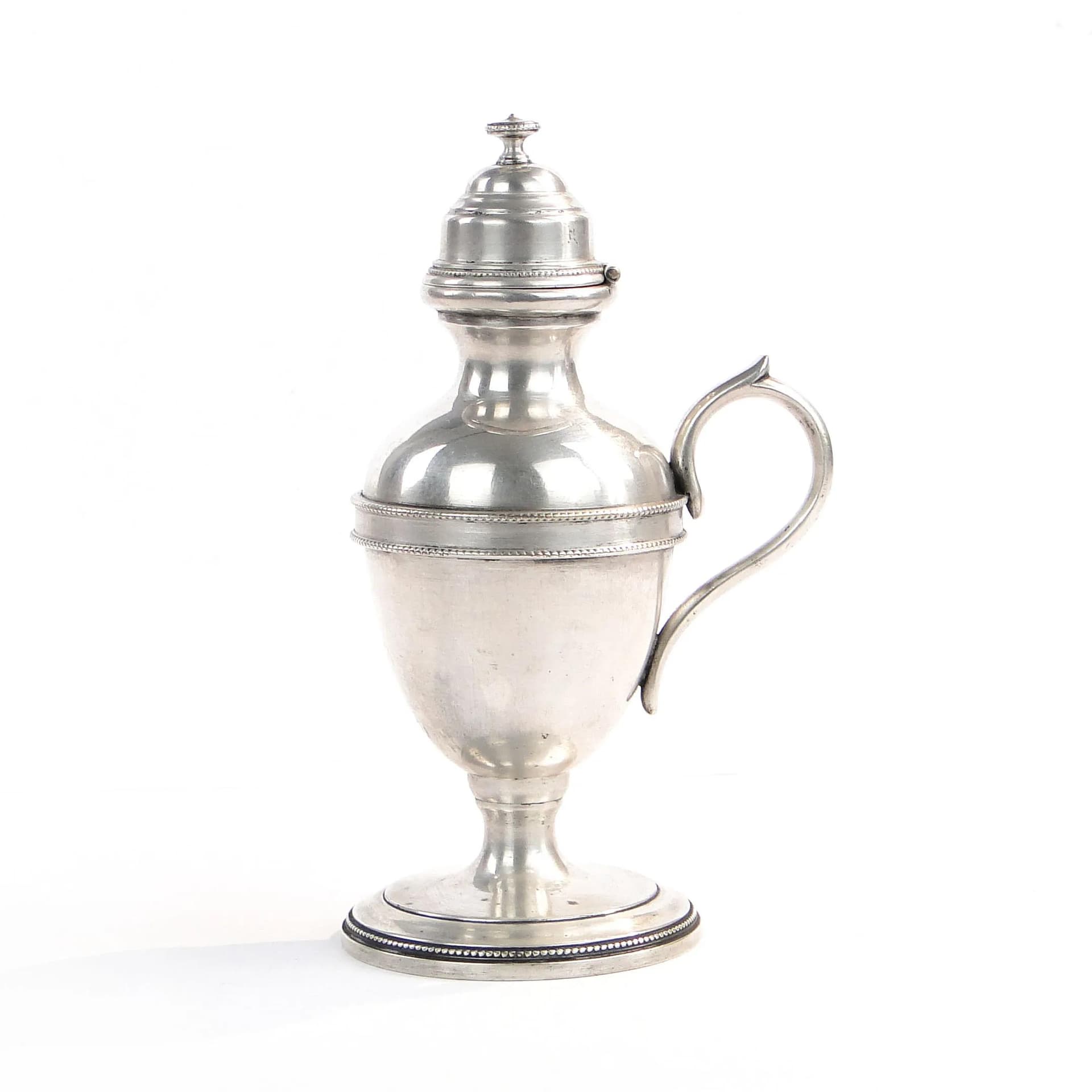 Srebrzona lampka oliwna stołowa, Fraget. - 49412