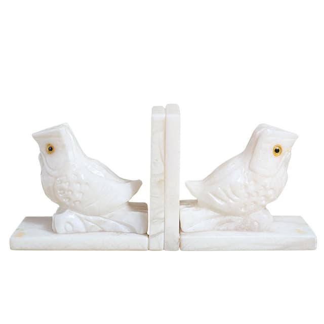 Podpórki do książek wykonane z pięknego marmuru. - WYMIARY