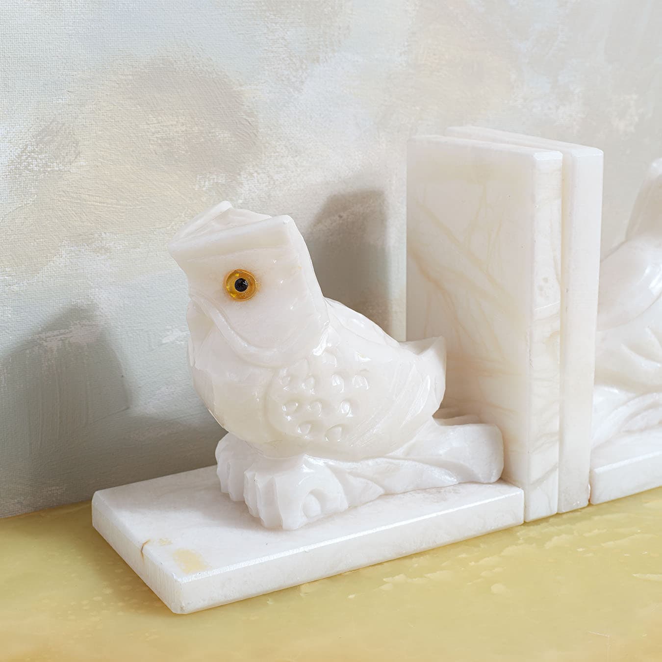 Podpórki do książek wykonane z pięknego marmuru. - 50907