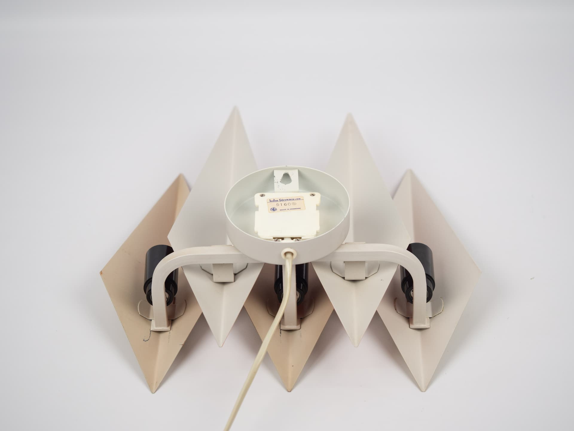 Para kinkietów Diamant proj. Holm Sorensen, lata 60 - 51060