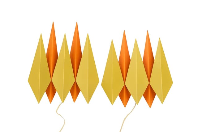 Para kinkietów Diamant proj. Holm Sorensen, lata 60 - WYMIARY