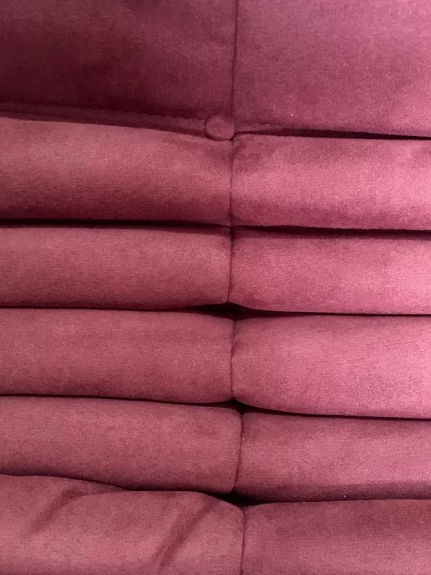 Sofa Togo dwuosobowa, mikrofibra fuksja - 51127