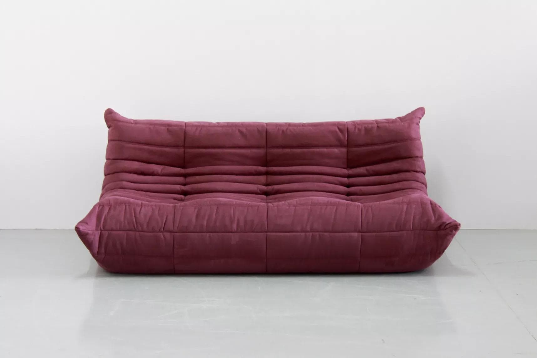 Sofa Togo trzyosobowa, mikrofibra fuksja - 51295