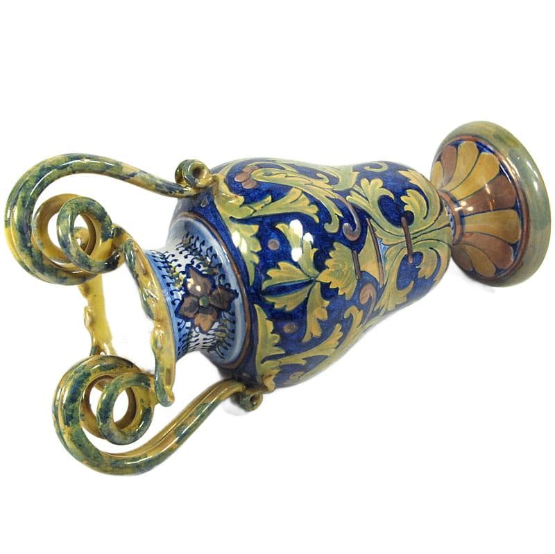 Majolikowy wazon, proj. A. Rubboli, Włochy, lata 30. - 4848