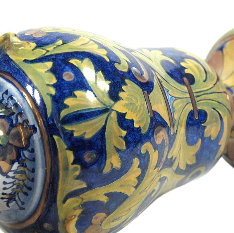 Majolikowy wazon, proj. A. Rubboli, Włochy, lata 30. - 4852