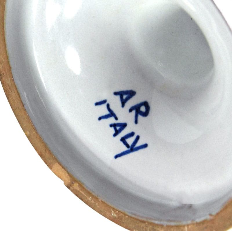 Majolikowy wazon, proj. A. Rubboli, Włochy, lata 30. - 4853