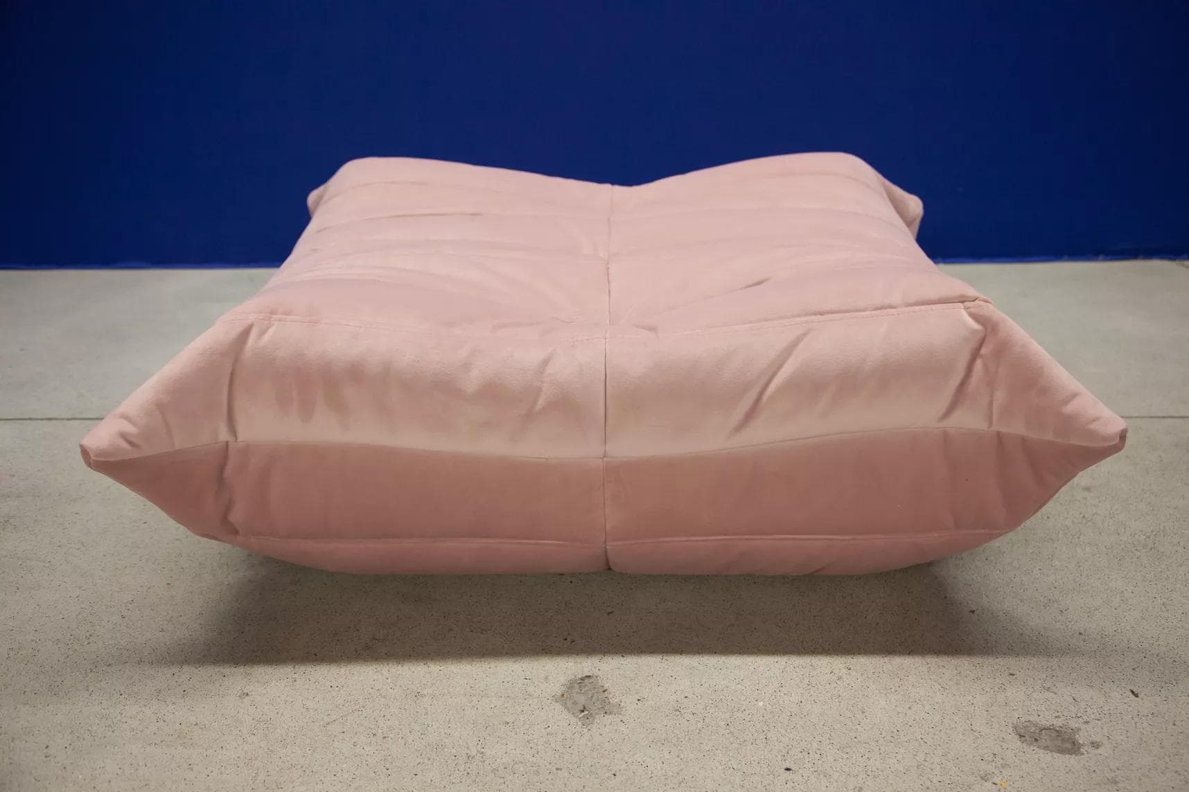 Podnóżek Togo, velvet różowy jasny - 51788