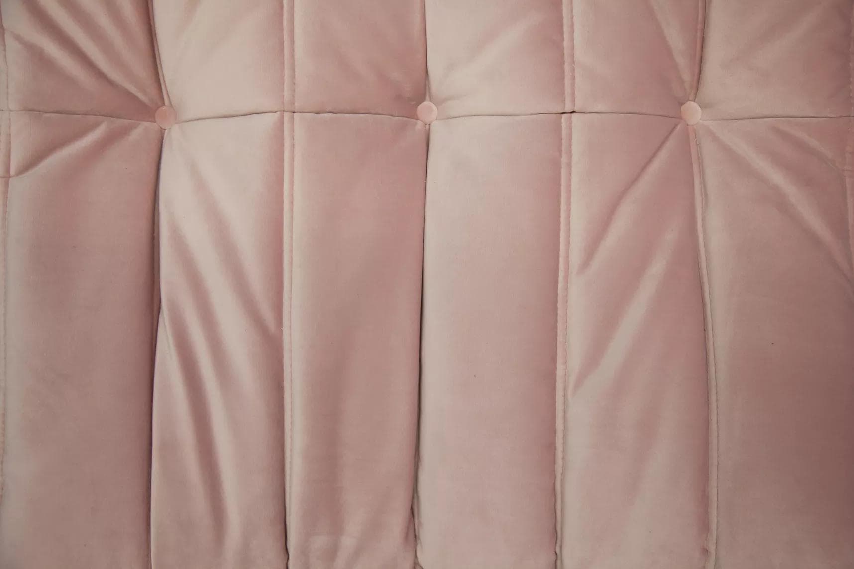 Podnóżek Togo, velvet różowy jasny - 51789