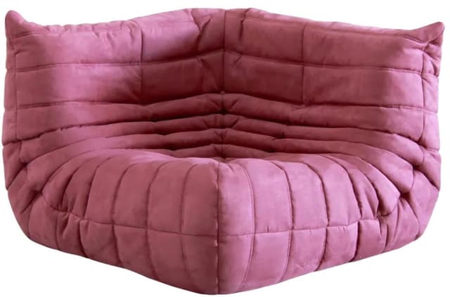 Narożnik Togo, mikrofibra fuksja - WYMIARY