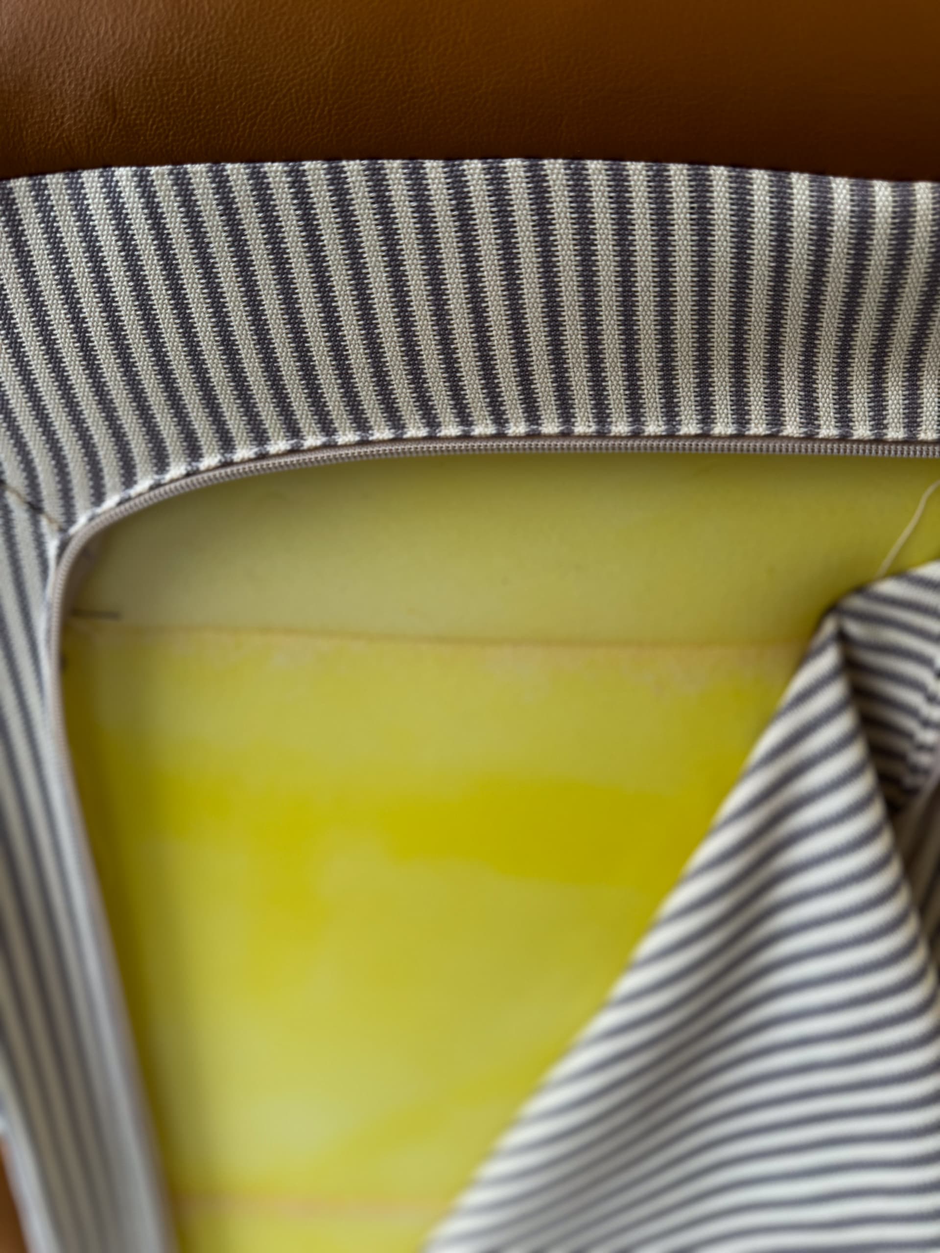 Zestaw wypoczynkowy Togo 5 części, skóra brązowa light cognac - 52357